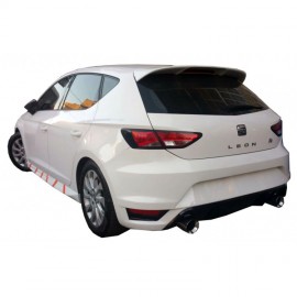 Seat Leon MK3-5F (2013-2020) STYLE Aero Dinamik Arka Tampon (Plastik)